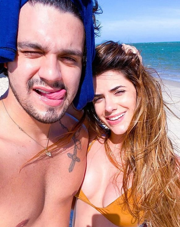 Luan Santana e noiva Jade Magalhães