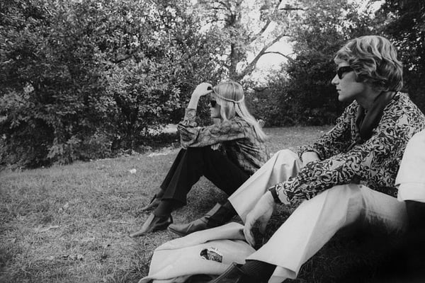 Vogue 1968 – Betty Catroux e Yves Saint Laurent
