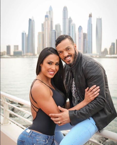 Belo e Gracyanne Barbosa em NY