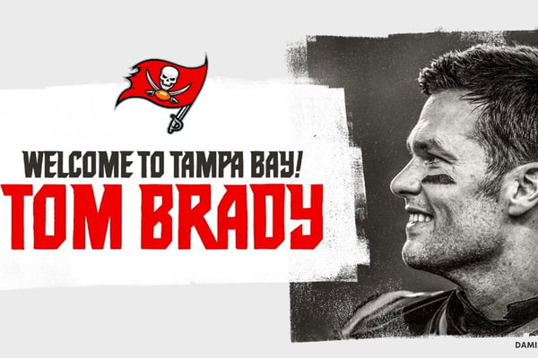 Tom Brady anunciado no Tampa Bay
