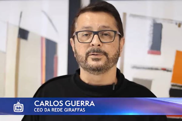 Carlos Guerra, CEO da rede Giraffas