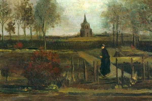 Lentetuin (Jardim da Primavera), de Vincent van Gogh