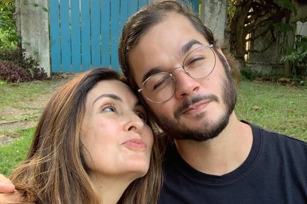 Fátima Bernardes e Túlio Gadêlha no Instagram