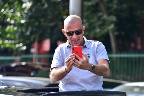 Rafael Ilha, ex-Polegar, na carreata contra isolamento social, coronavírus