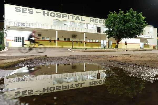 Prédio do Hospital Regional do Gama (HRG)
