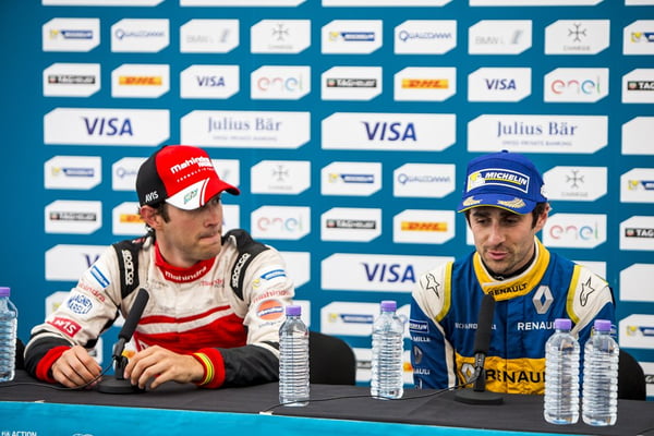 Bruno Senna e Nicolas Prost