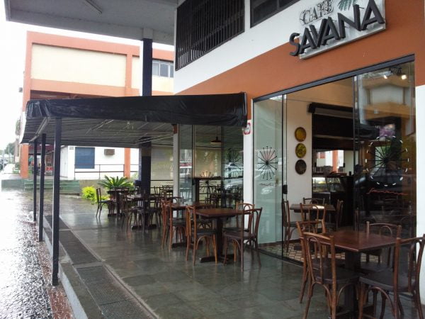 Fechada do Café Savana