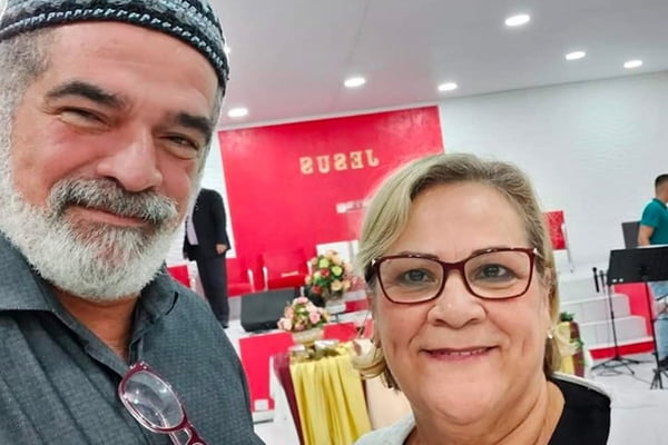 Silvio Dias Novaes e sua mulher