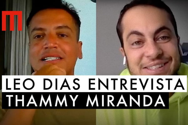Leo Dias entrevista Thammy: “Só não quero que meu filho seja mau caráter”