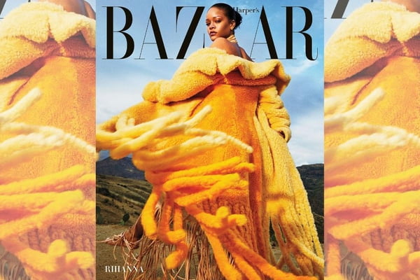Rihanna estampa todas as edições de setembro da Harper’s Bazaar no mundo