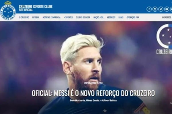 Messi Cruzeiro