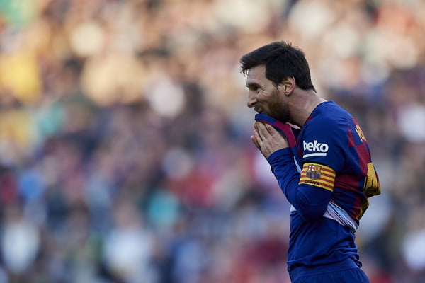 Messi capitão Barcelona