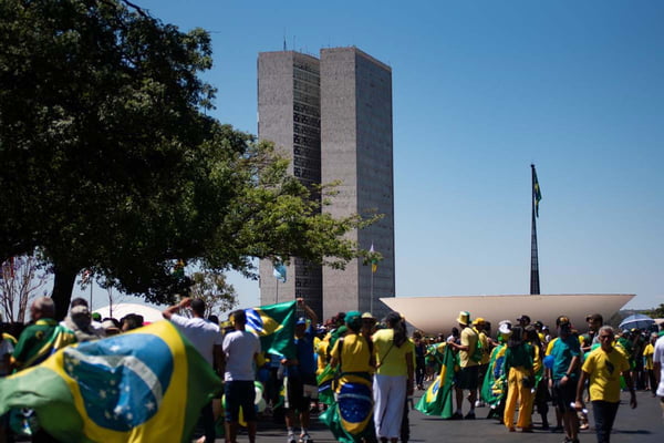 Manifestação 7 de setembro 2020 Esplanada dos ministérios - A favor de Bolsonaro