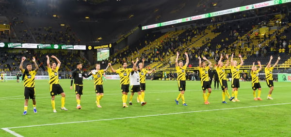 Dortmund vence no Alemão