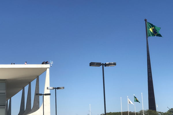 antena antidrones Palácio do planalto