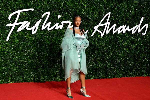 Rihanna no Fashion Awards 2019