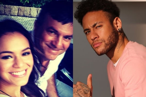 Bruna Marquezine, Telmo Marquezine e Neymar