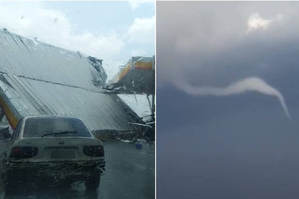 Tempestade causou destruição nas cidades do sul de Minas Gerais