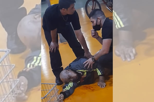 cliente agredido e morto por seguranças do supermercado Carrefour