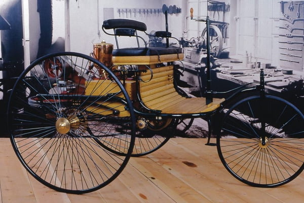 Benz tricycle 1886