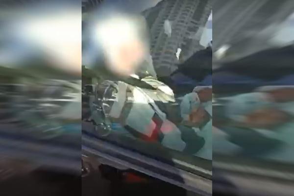 Vídeo: idosa de 96 anos é deixada sozinha dentro de carro trancado no DF