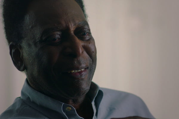 Pelé in the Netflix Original Documentary Film Pelé.  Image courtesy Netflix.