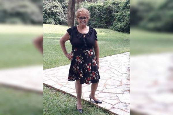 Maria das Graças Paim, de 71 anos, vítima da Covid-19