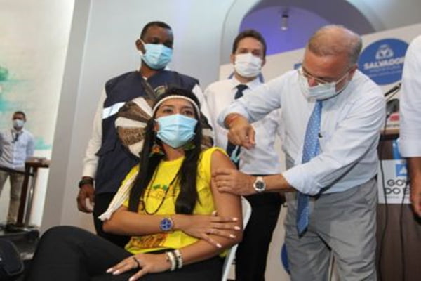 Mais de 75 mil pessoas são vacinadas contra a Covid-19 na Bahia