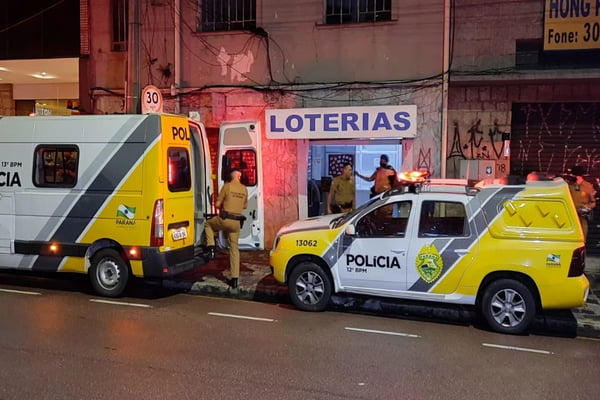 Homem é flagrado estuprando funcionária de lotérica no Paraná após assalto