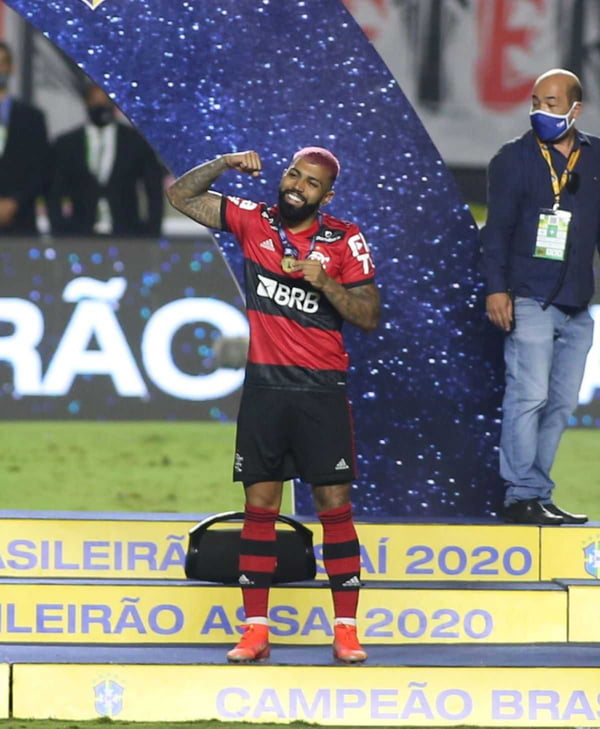 Flamengo Campeão Brasileiro de 2021 - Gabigol