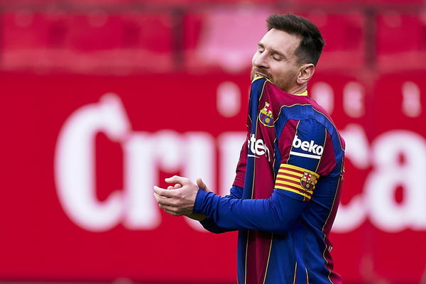 Messi decide contra o Sevilla