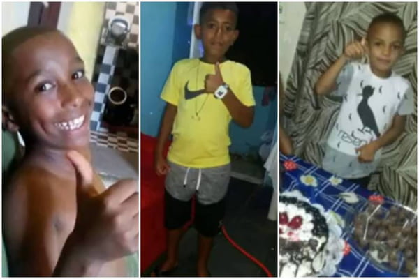 Crianças desaparecidas em Belford Roxo, no Rio