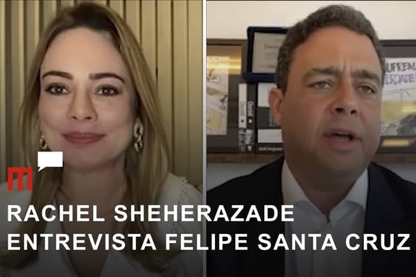 Rachel Sheherazade entrevista Felipe Santa Cruz
