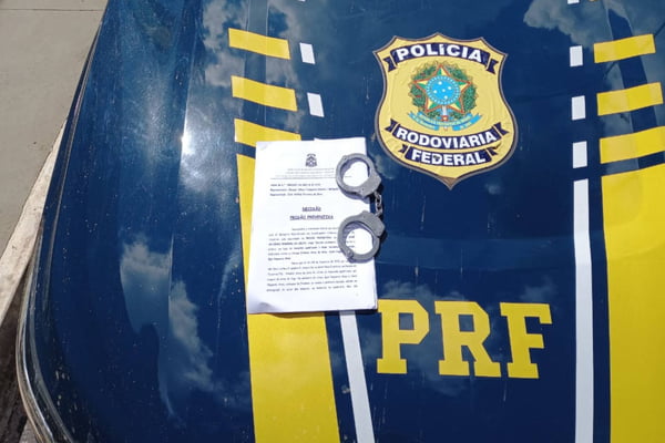 PRF prende no DF suspeito de cometer homicídio em Tocantins