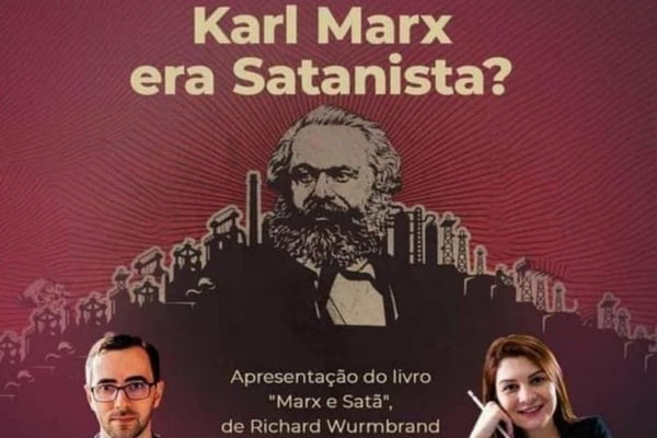 Evento com exorcista para debater se Karl Marx era satanista viraliza