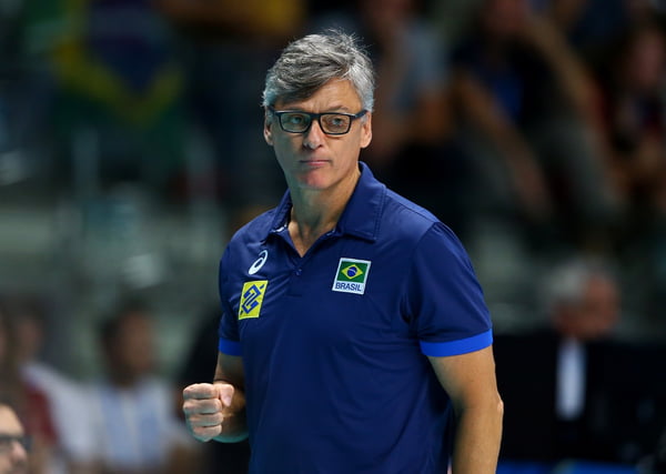Renan Dal Zotto, técnico da Seleção Brasileira de Vôlei