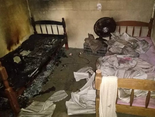 Irmãs de 6 e 5 anos morrem abraçadas após casa pegar fogo