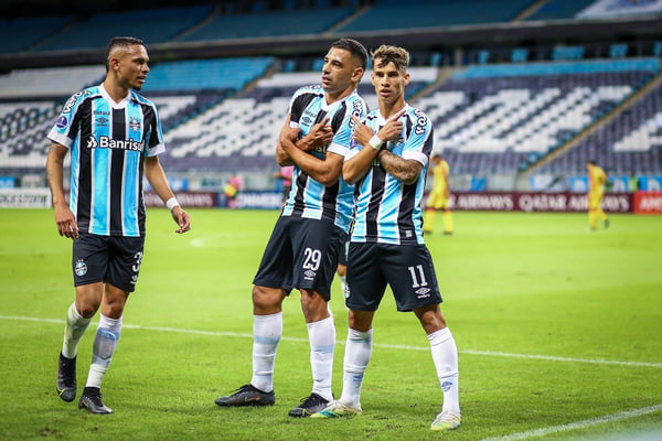 Grêmio bate Aragua por 8 x 0 pela Copa Sul-Americana