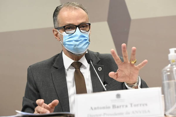 Antonio Barra Torres na CPI da Anvisa