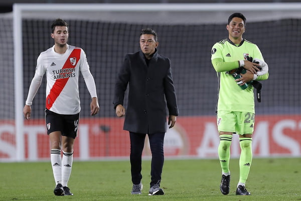 River Plate Marcelo Gallardo e Enzo Pérez