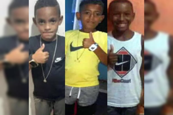 Três meninos desaparecidos em Belford Roxo