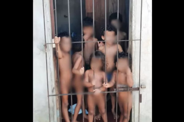 Abandonadas pelas mães, 7 crianças são encontradas desnutridas no AP