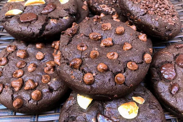 Cookie triplo chocolate