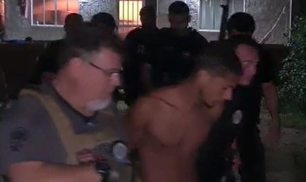 Polícia prende Jeferson da Silva Pierocini, em Araruama