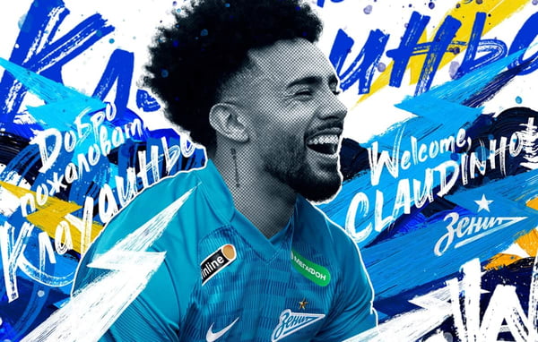 Zenit anuncia a contratação de Claudinho