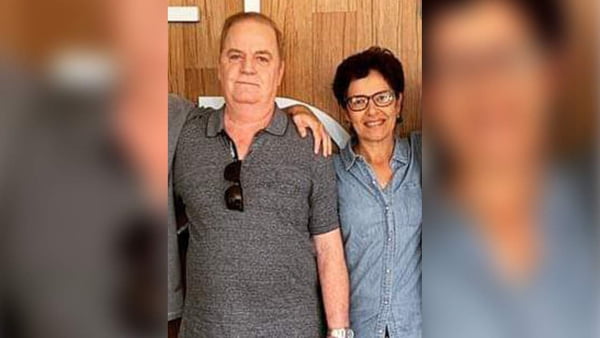 Paulo de Oliveira Cesar, de 68 anos, e Raquel Heringer Cesar, 61,