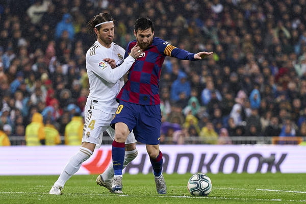 Sérgio Ramos e Messi