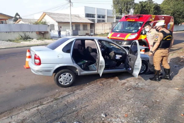 Homem causa mais acidentes após atropelar e matar mulher em Curitiba