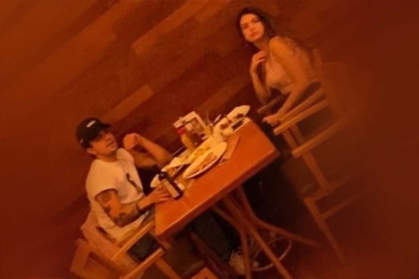Luan Santana é flagrado em jantar romântico com modelo; veja foto