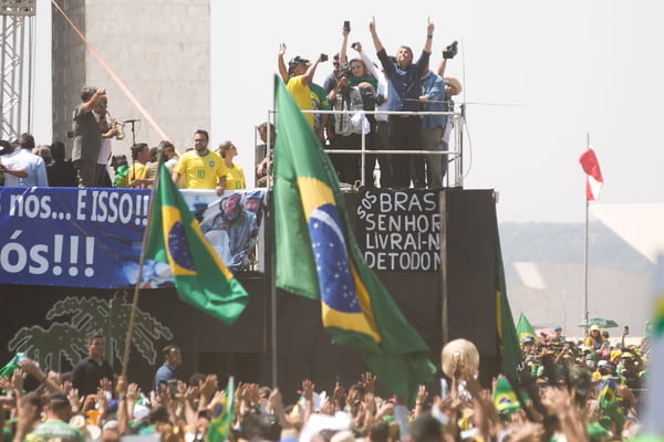 7 de setembro protesto brasil brasilia bolsonaro stf helicoptero esplanada DF 31